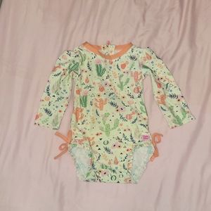 Ruffle Butts 1 piece swimsuit/rash guard
